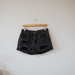 Distressed Shorts
